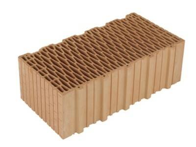 Cihla Heluz Family 50 N P8 broušená – 247 × 500 × 166 mm
